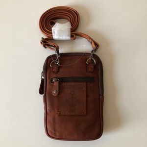 🔥🔥🔥 NWOT Harbour 2nd Leather Woven Crossbody